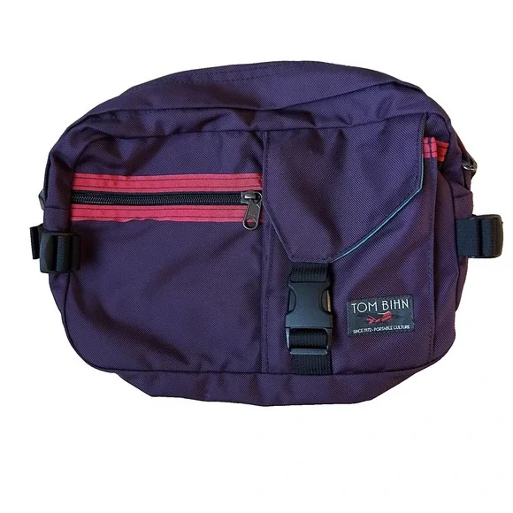 Tom Bihn Discontinued Retired Le Grand Derriere Hip Pack Purple Red Rare US Made - Picture 1 of 16